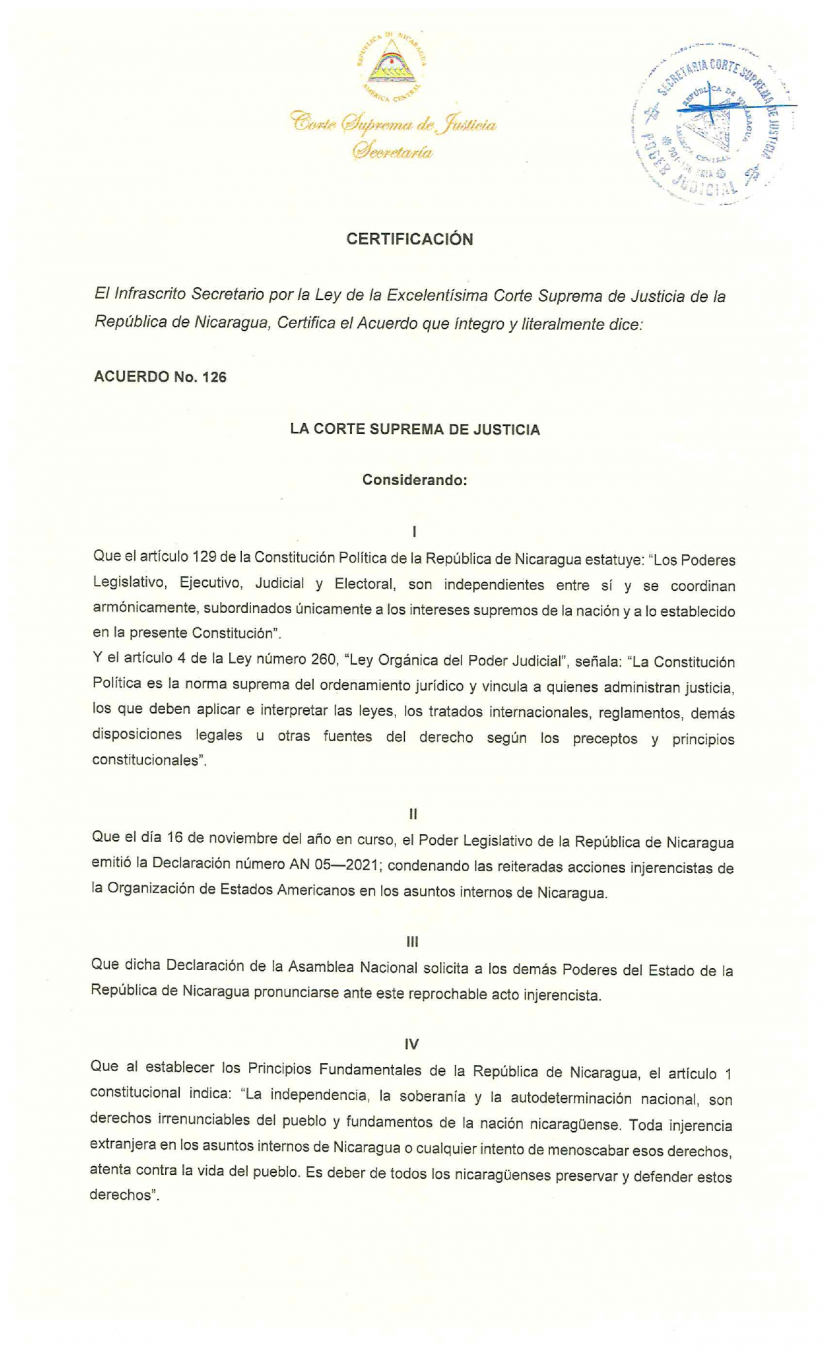 certificacion